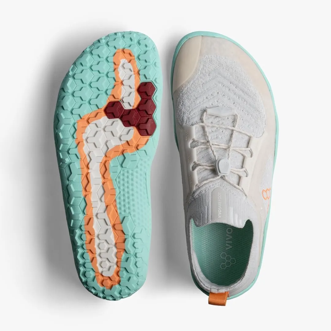 Vivobarefoot Primus Trail Knit FG, Mens Breathable Off-Road Shoe with Barefoot Firm Ground Sole