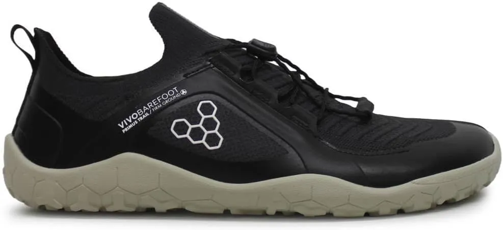 Vivobarefoot Primus Trail Knit FG, Womens Breathable Off-Road Shoe with Barefoot Firm Ground Sole