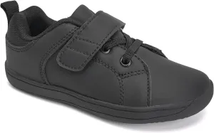 WateLves Toddler Little Kid Wide Barefoot The First Walking Shoes Girls Boys Leather Uniform Dress Shoes Lightweight Splay Naturally Minimalist Sneakers