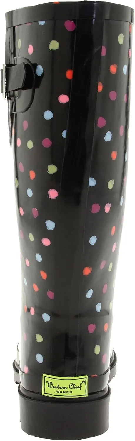 Western Chief Women's Dot Tide Knee-High Boot