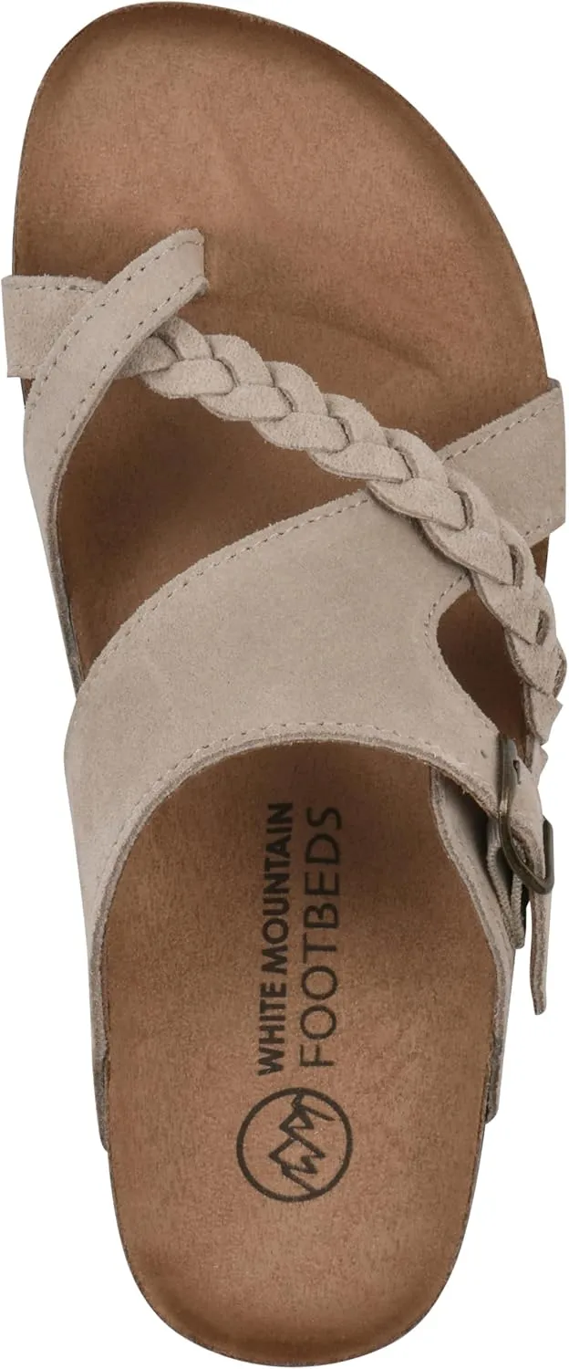 WHITE MOUNTAIN Handpick Flat Sandal