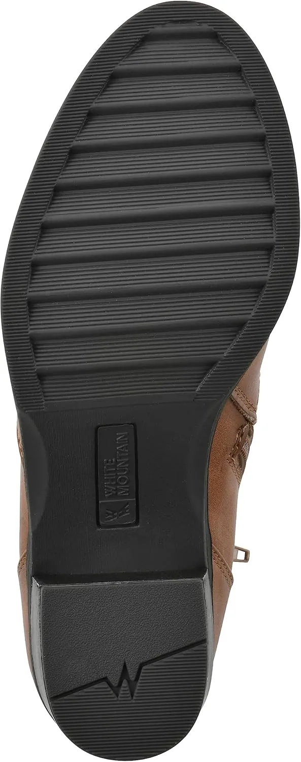 WHITE MOUNTAIN Women's Shoes Dessert Block Heel Bootie