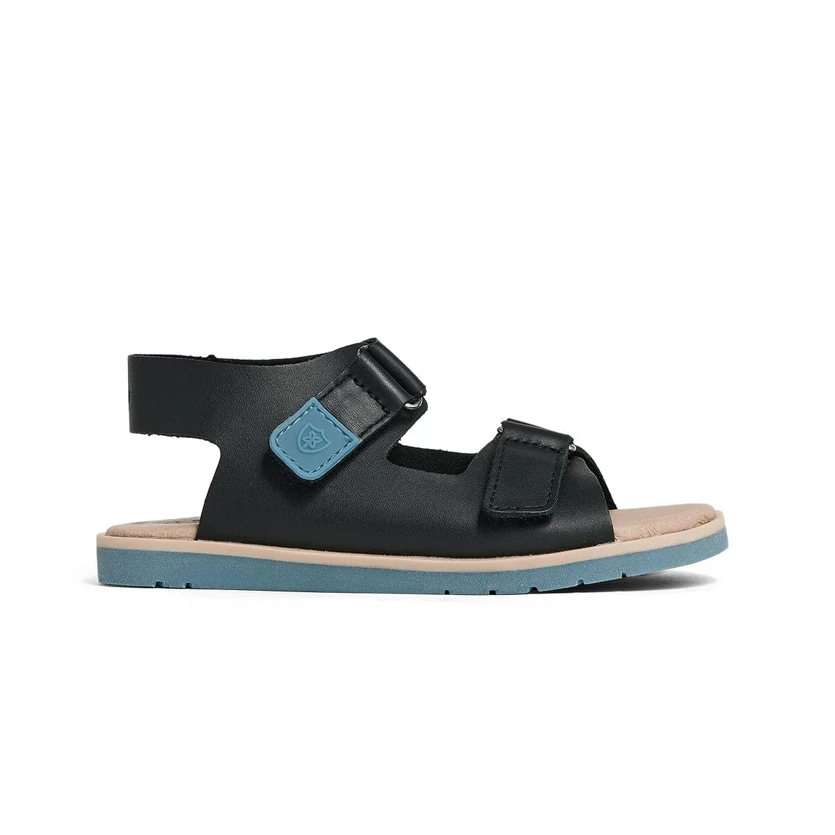 Wilder Sandal in Black/Blue