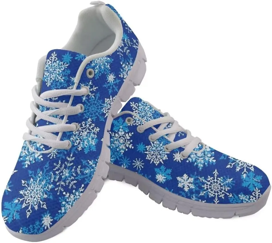 Women Running Shoes Non Slip Comfortable White Sole Lace Up Lightweight Sneaker