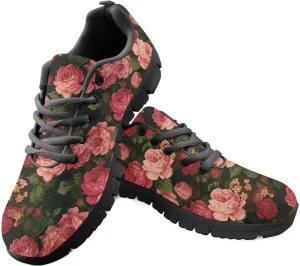 Women Trainers Sports Running Shoes Causal Travel Walking Flat Shoe Lace-up Breathable for Lady Teenager Girls