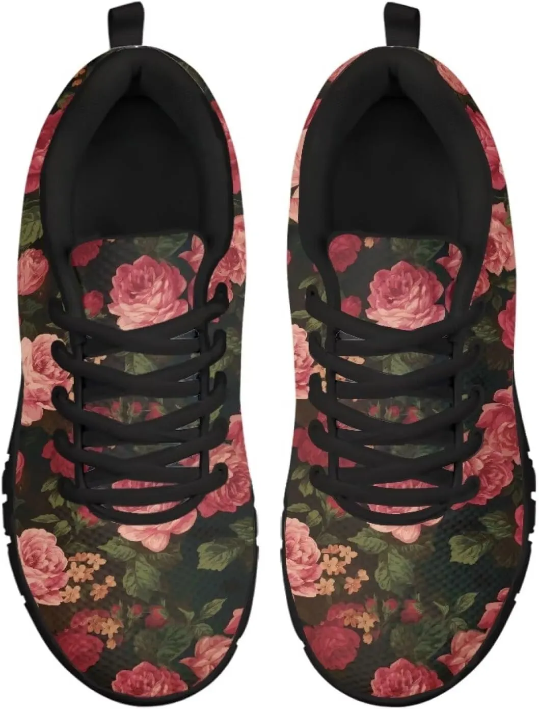 Women Trainers Sports Running Shoes Causal Travel Walking Flat Shoe Lace-up Breathable for Lady Teenager Girls
