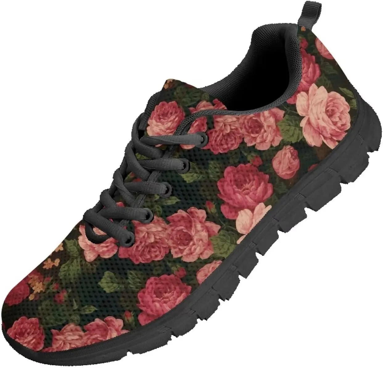 Women Trainers Sports Running Shoes Causal Travel Walking Flat Shoe Lace-up Breathable for Lady Teenager Girls