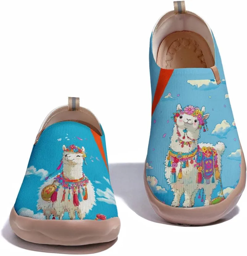 Women's Breathable Knitted Loafers, Casual and Fashionable, Suitable for All Seasons, Travel Shoes, Cute Animal Series
