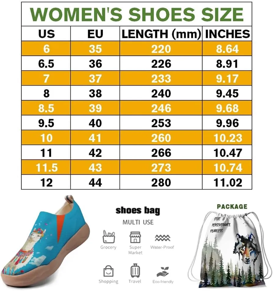 Women's Breathable Knitted Loafers, Casual and Fashionable, Suitable for All Seasons, Travel Shoes, Cute Animal Series