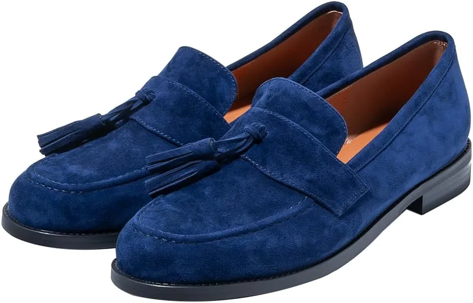 Women's Casual Flat Suede Tassel Loafer
