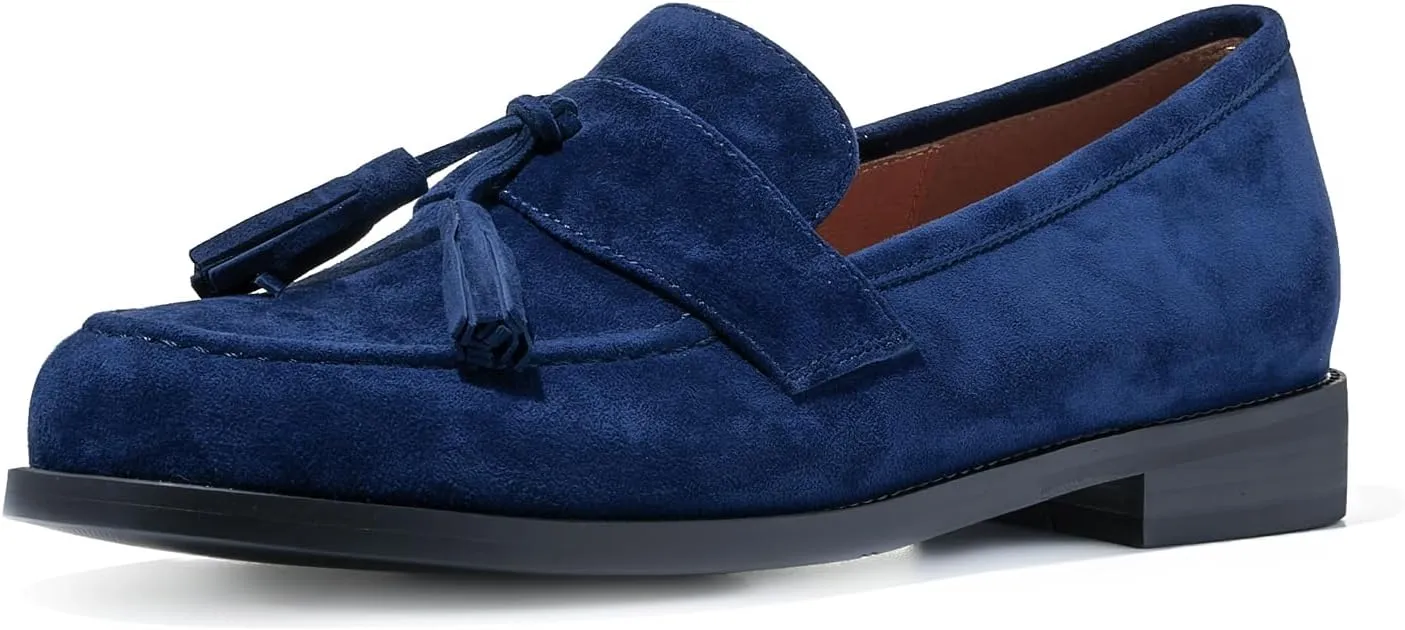 Women's Casual Flat Suede Tassel Loafer
