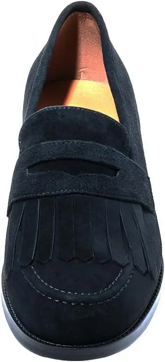 Women's Classic Flat Suede Tassel Loafer