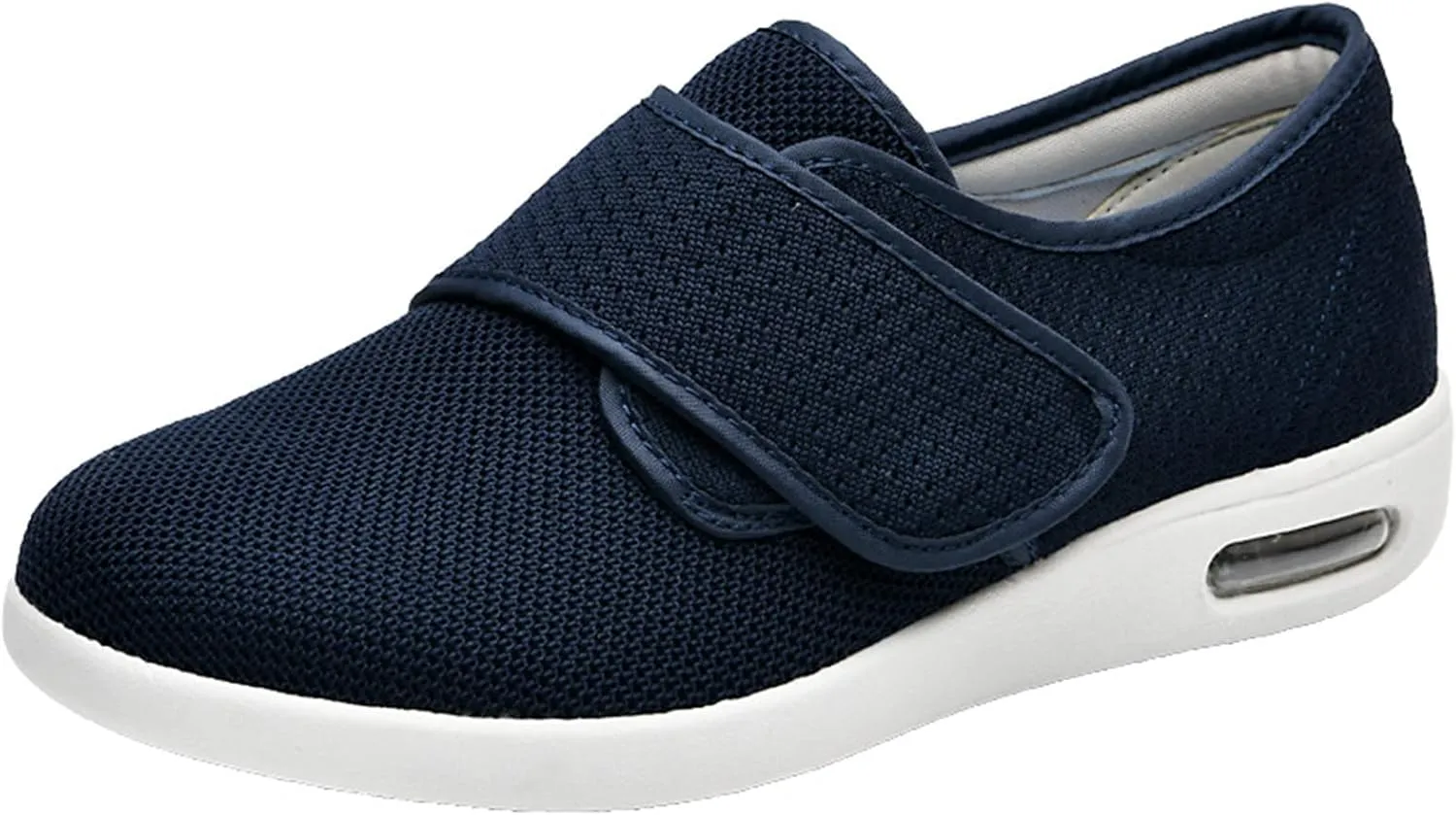 Women's Diabetic Shoes Wide Width Edema Shoes Breathable Memory Foam Lightweight Walking Sneakers for Elderly Swollen Feet