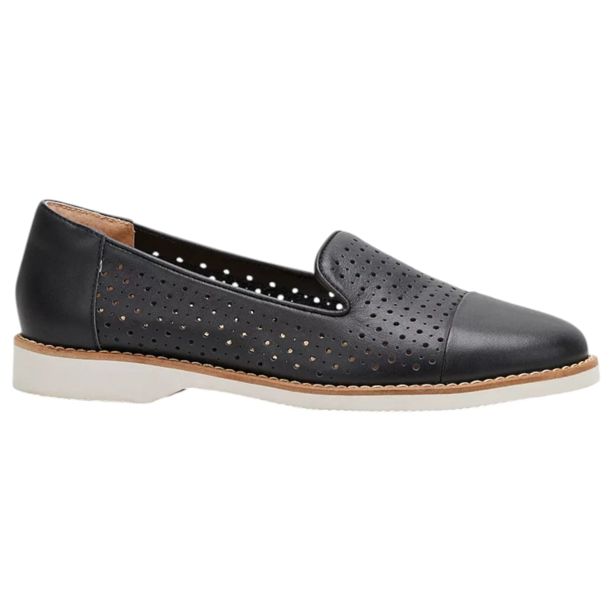 Womens Hush Puppies Demi Flats Black