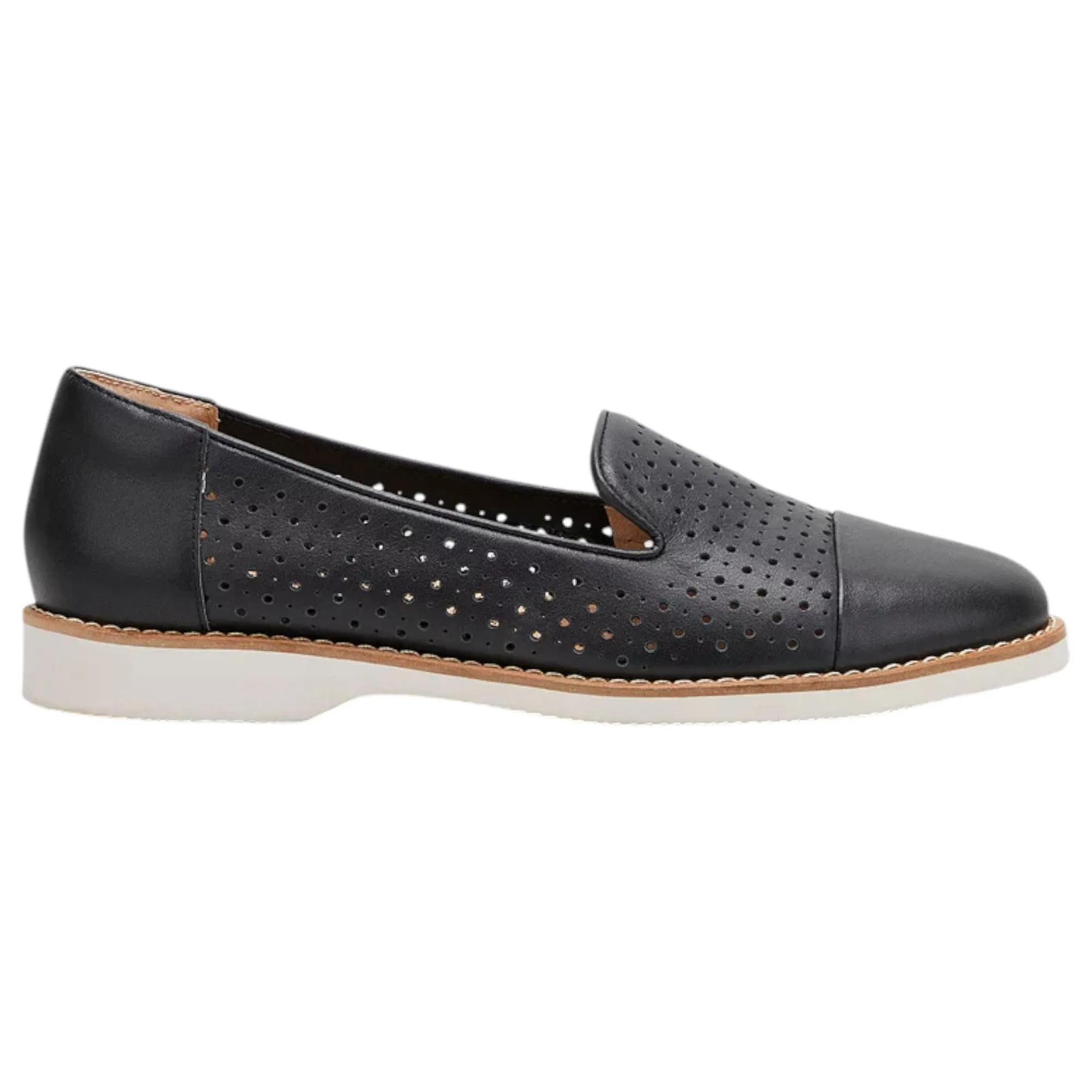 Womens Hush Puppies Demi Flats Black