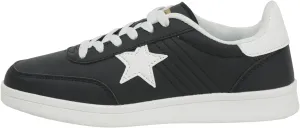 Women's Star Sneaker Lace Up Low Top Comfortable Cushioned Walking Shoes Casual Lightweight Breathable Tennis Shoes