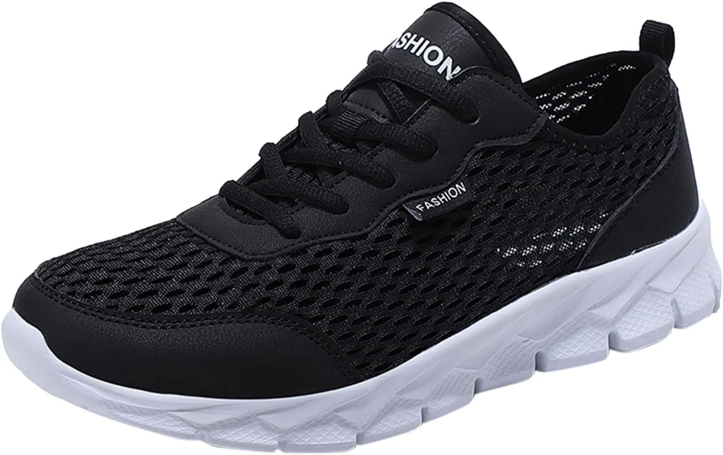 Womens Walking Shoes Lace Up Lightweight Memory Foam Cheer Walking Shoes Women Workout Slip On Shoes Casual Men's Fashion Sneakers White Tennis Shoe Trainers Shoe