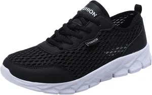 Womens Walking Shoes Lace Up Lightweight Memory Foam Cheer Walking Shoes Women Workout Slip On Shoes Casual Men's Fashion Sneakers White Tennis Shoe Trainers Shoe
