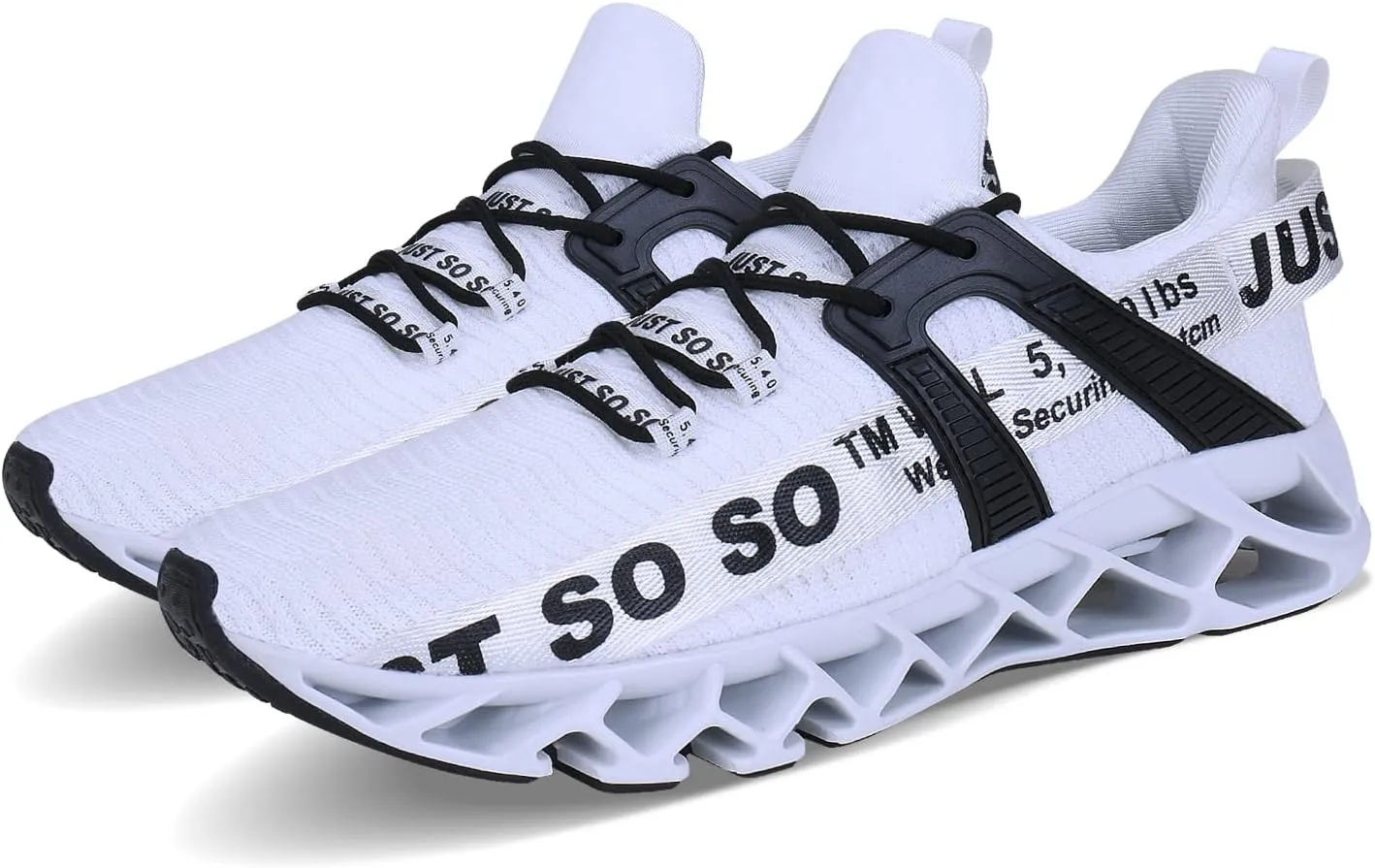 WONESION Mens Breathable Walking Tennis Running Shoes Blade Fashion Sneakers
