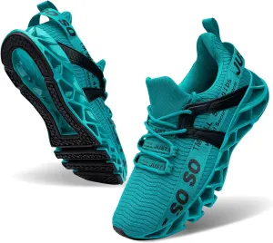 WONESION Mens Breathable Walking Tennis Running Shoes Blade Fashion Sneakers