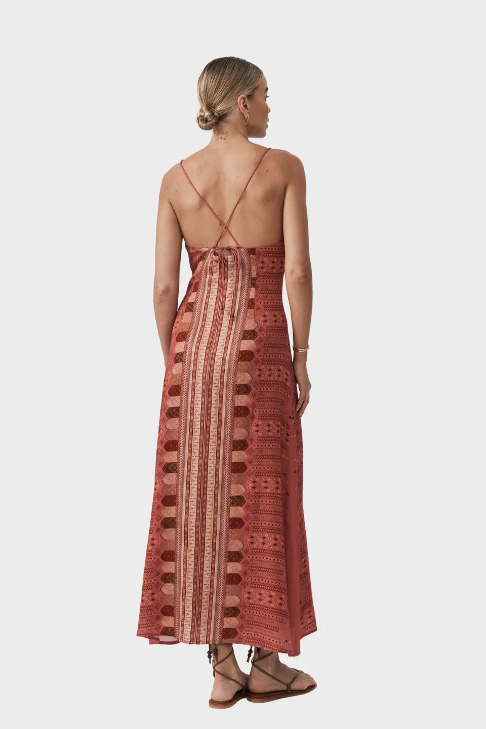 Yasmin Print Maxi Dress