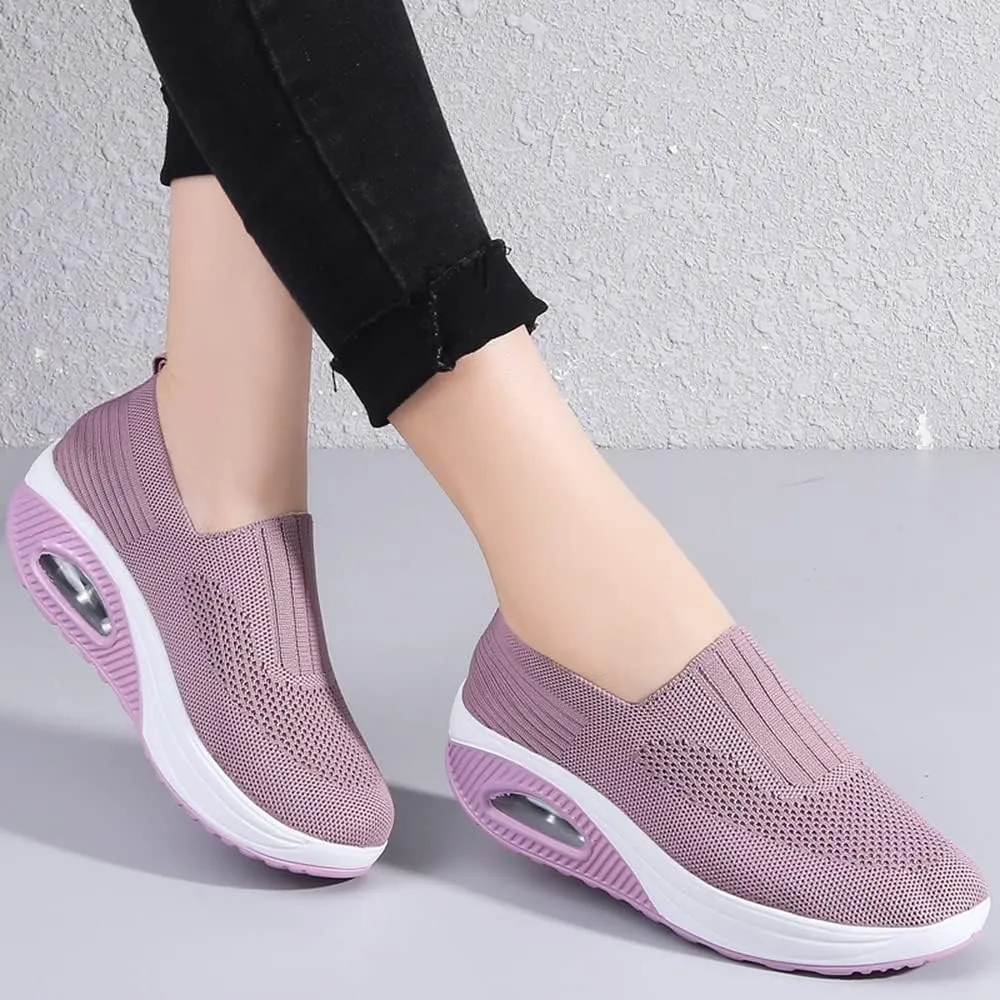 YING LAN Women's Breathable Jogging Running Tennis Shoes Lightweight Sneakers Girls Athletic Walking Shoe
